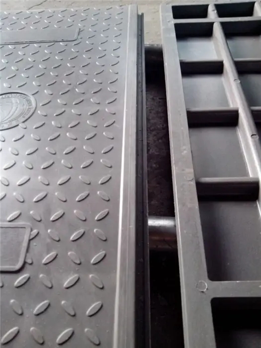 扣槽式电缆沟盖板